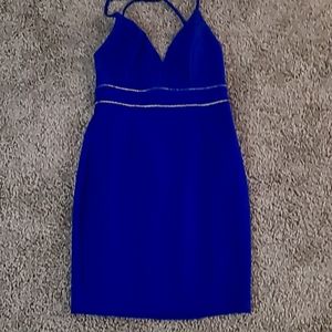 Blue dress